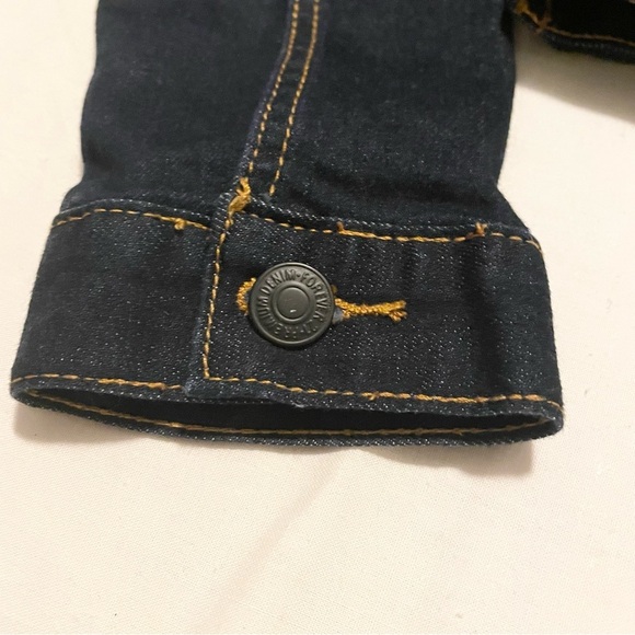 Forever 21 Denim Jacket Womens Size Medium - Picture 5 of 16